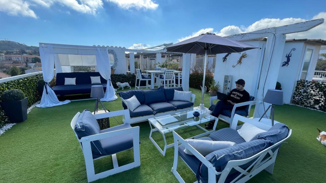 شقة Saint Tropez Sea View Penthouse المظهر الخارجي الصورة
