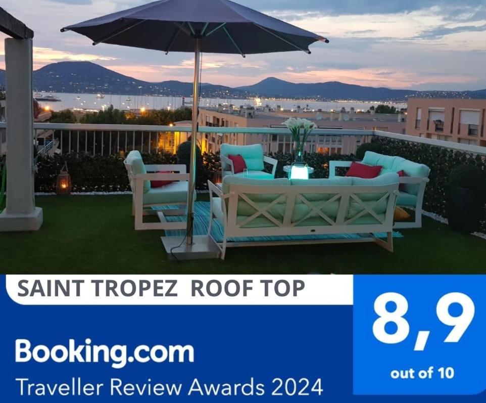 شقة Saint Tropez Sea View Penthouse المظهر الخارجي الصورة