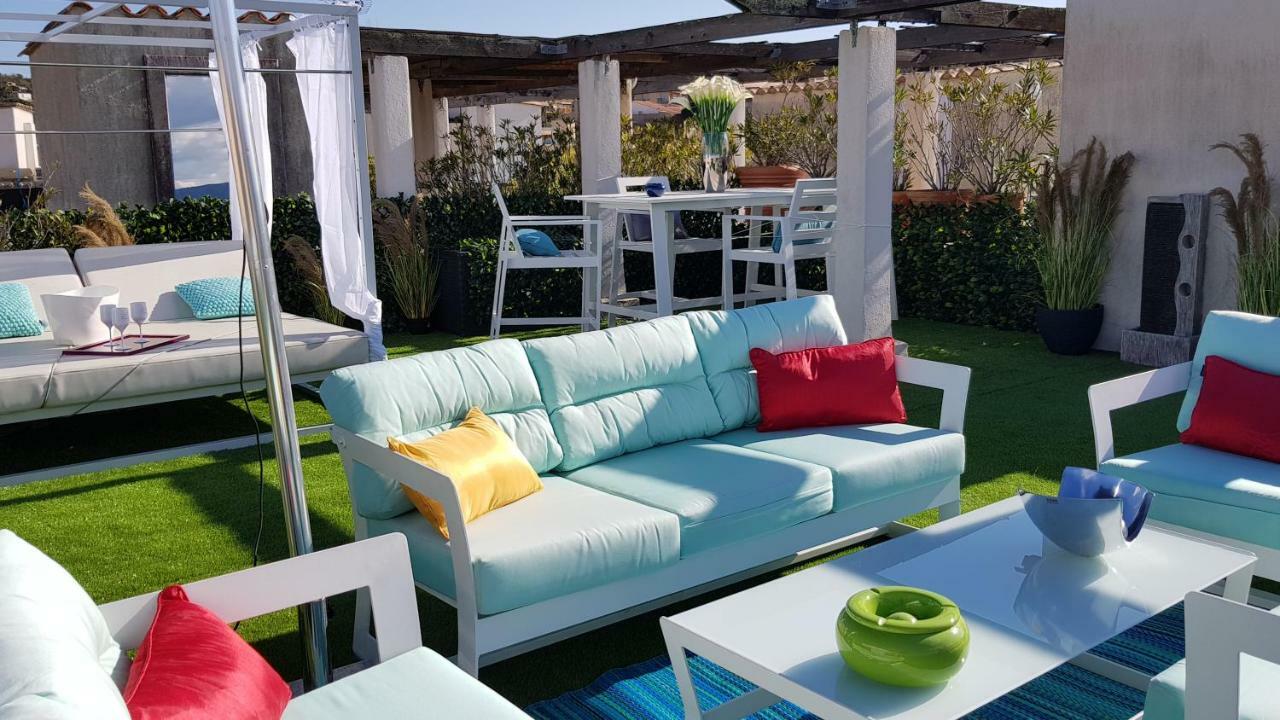 شقة Saint Tropez Sea View Penthouse المظهر الخارجي الصورة