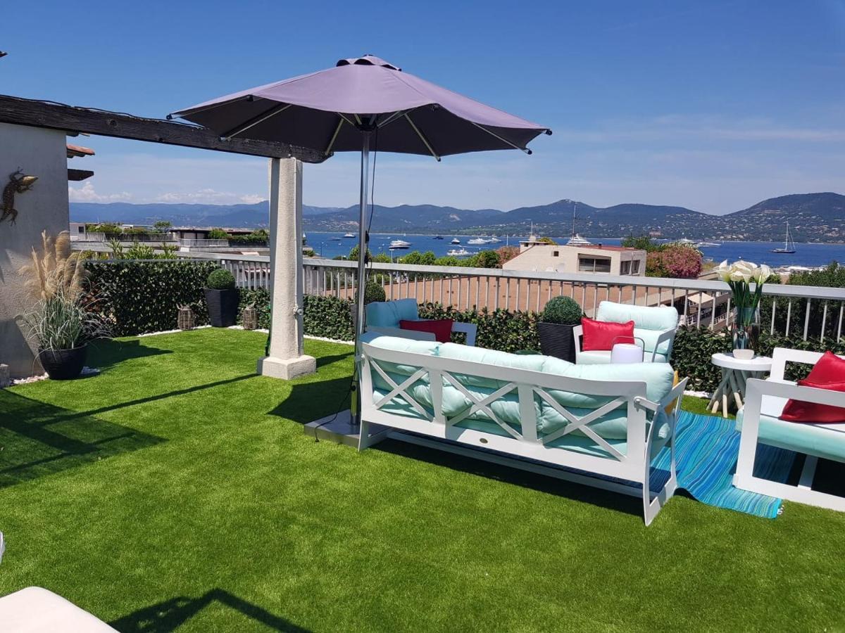 شقة Saint Tropez Sea View Penthouse المظهر الخارجي الصورة