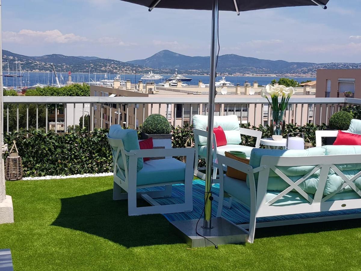 شقة Saint Tropez Sea View Penthouse المظهر الخارجي الصورة