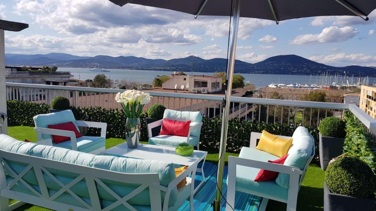 شقة Saint Tropez Sea View Penthouse المظهر الخارجي الصورة